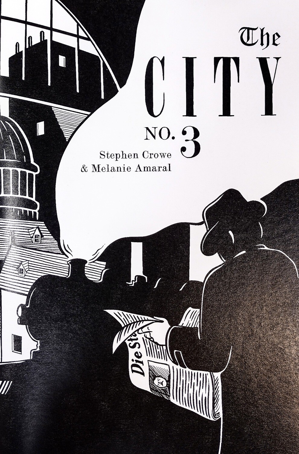 The City #3 - Comic by Stephen Crowe and Melanie Amaral