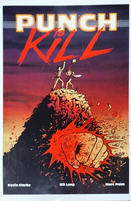 Punch to Kill #1 - Poster by Marc J Palm