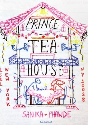 Prince Tea House - Zine by Sanika Phawde