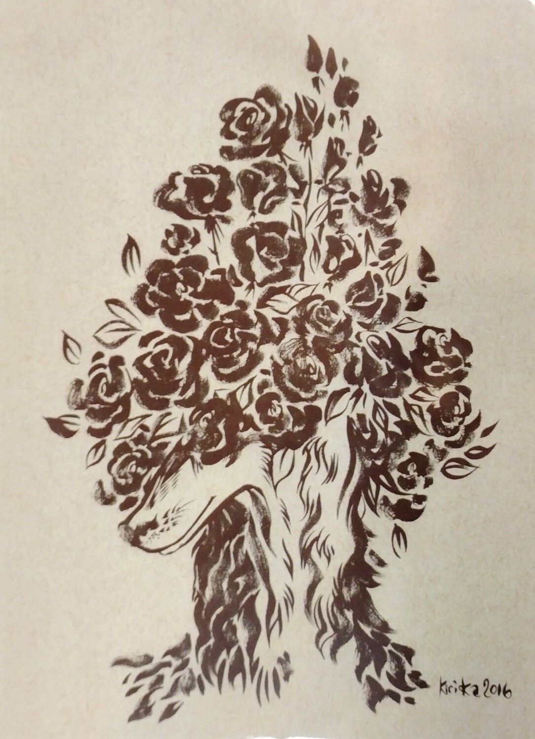 Roses - Print by Kiriska