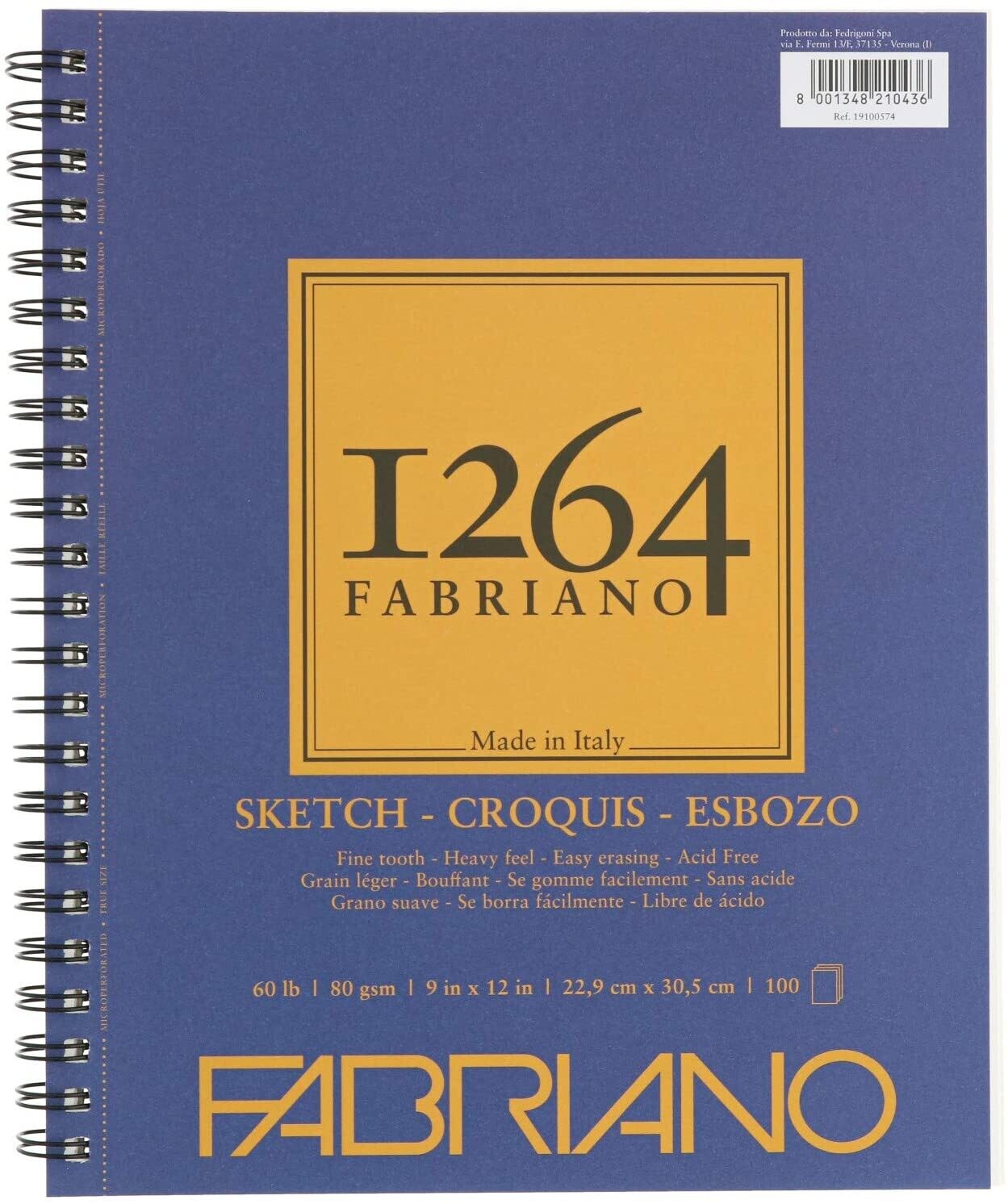 Fabriano 1264 Sketch Pad