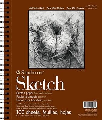 Strathmore 400 Series Wirebound Sketchbook
