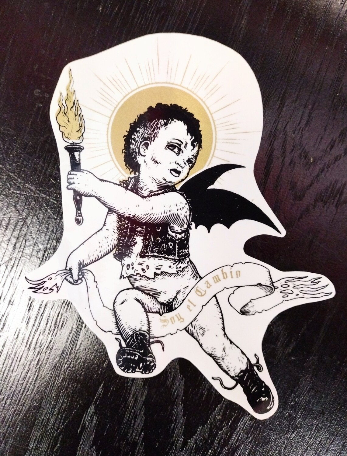 Angel Cherub - Stickers by Juan Y Diego