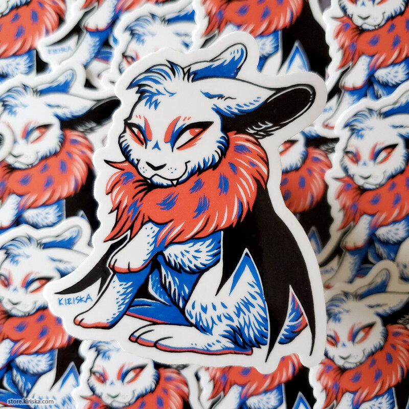 Hallo Cybun - Sticker by Kiriska