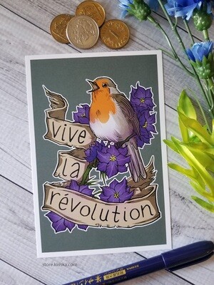 Vive la Revolution - Print by Kiriska