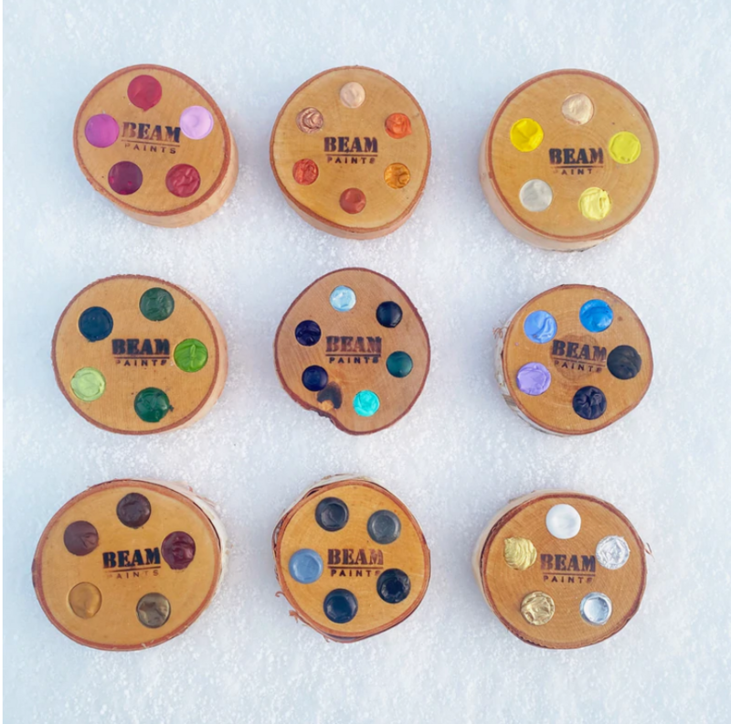 Beam Paints Birch Watercolor Palettes
