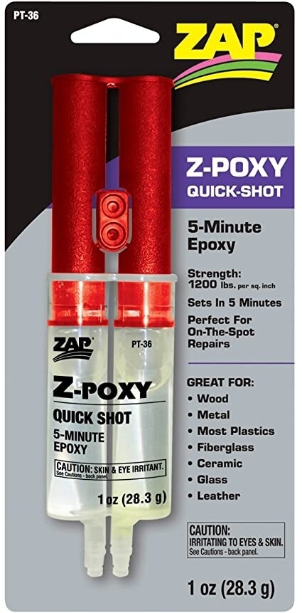 ZAP Z-Poxy Quick-Shot (5 Minute Epoxy)