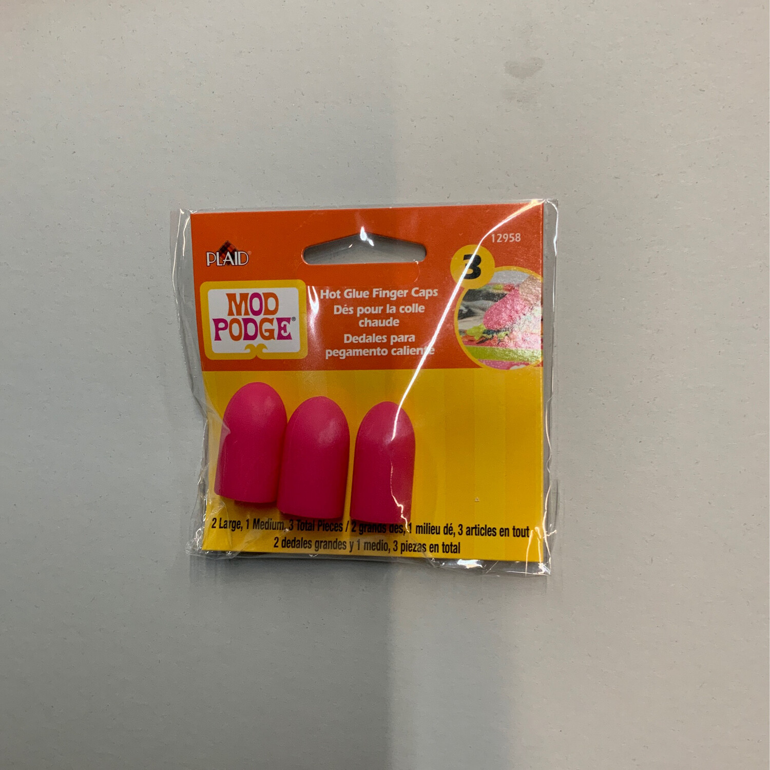 Plaid Mod Podge Hot Glue Finger Caps