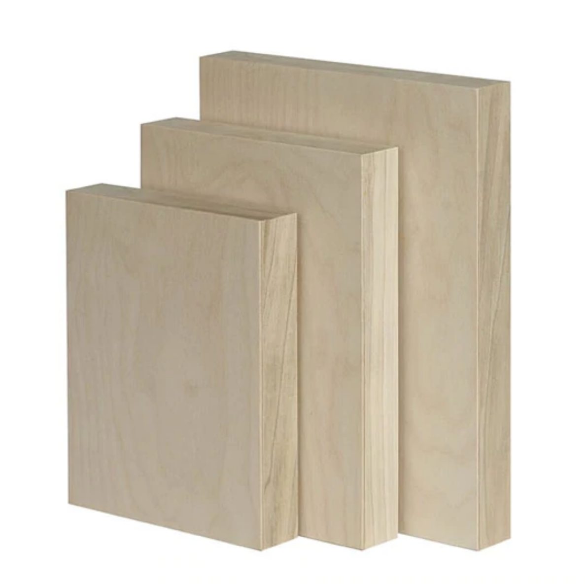 Trekell Cradled Raw Wood Panel (1" Profile)