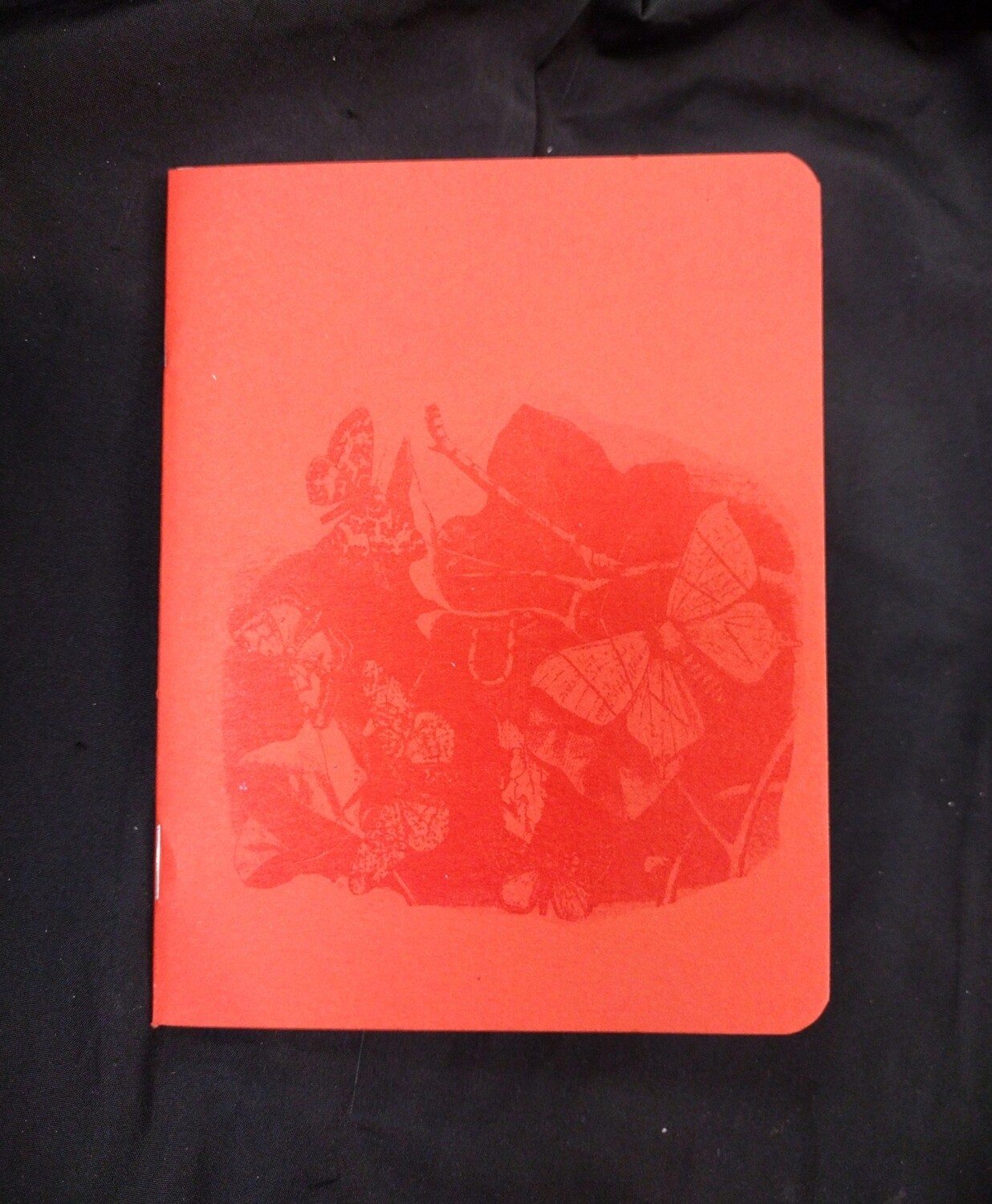 Push/Pull Risograph Printed Mini Notebook