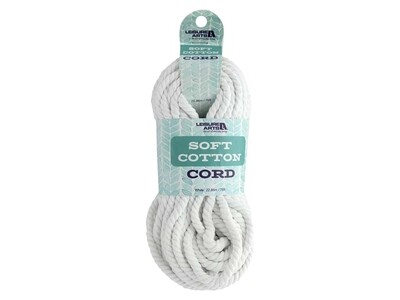 Essentials Leisure Arts Soft Cotton Cord (75’)