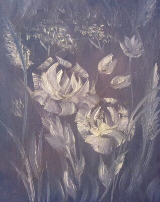 Ghost Roses - Print by Danielle Mapes