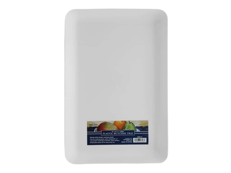 Pro Art Plastic Butcher Tray (8" x 12")