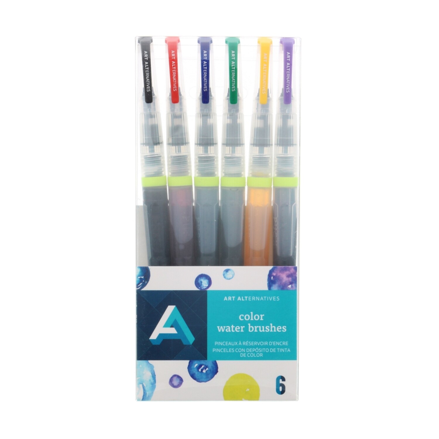 Art Alternatives Color Waterbrushes (6pc)