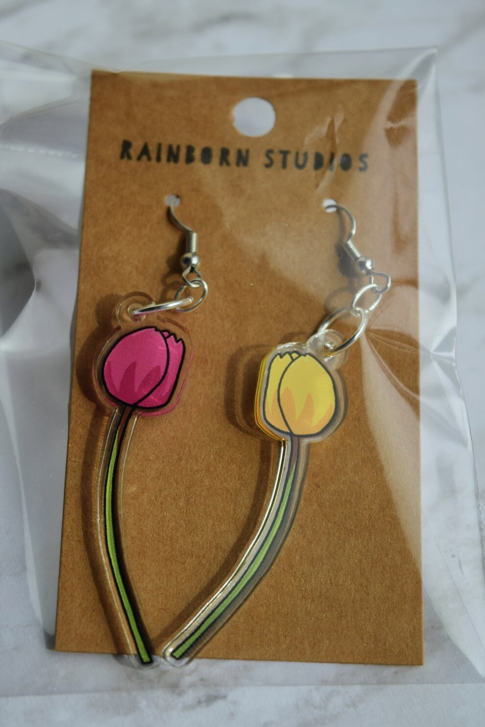 Tulip Earrings - Earrings by Rainborn Studios