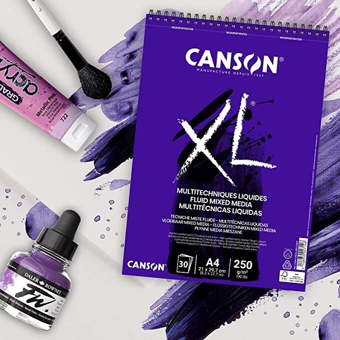 Canson XL Fluid Mixed Media Pad