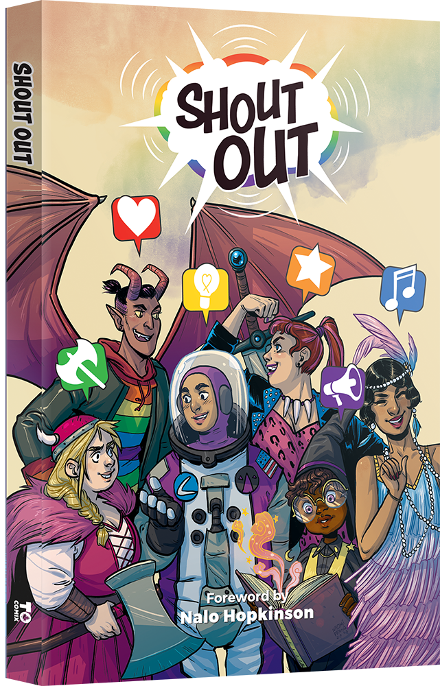 Shout Out - Queer Anthology Edited by Andrew Wheeler