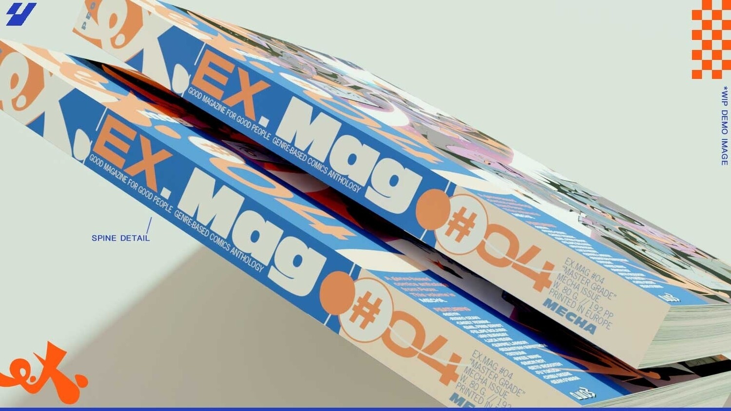 Ex.Mag Volume 4: Master Grade - Book from Peow Comics