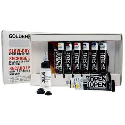 Golden Open Acrylic Set