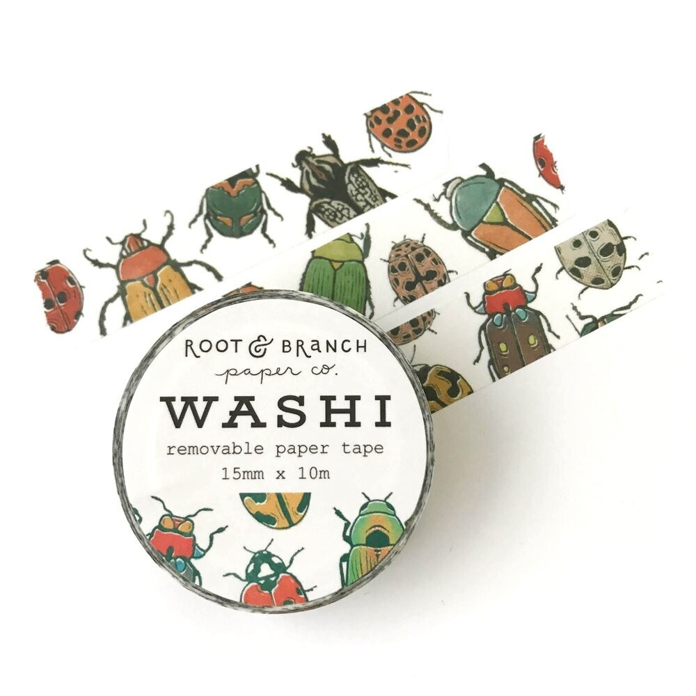 Root & Branch Beetle Washi Tape