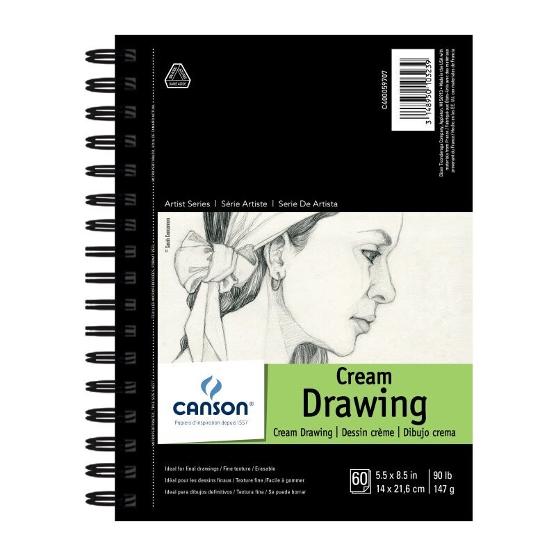 Canson Artist Series Cream Drawing Pads