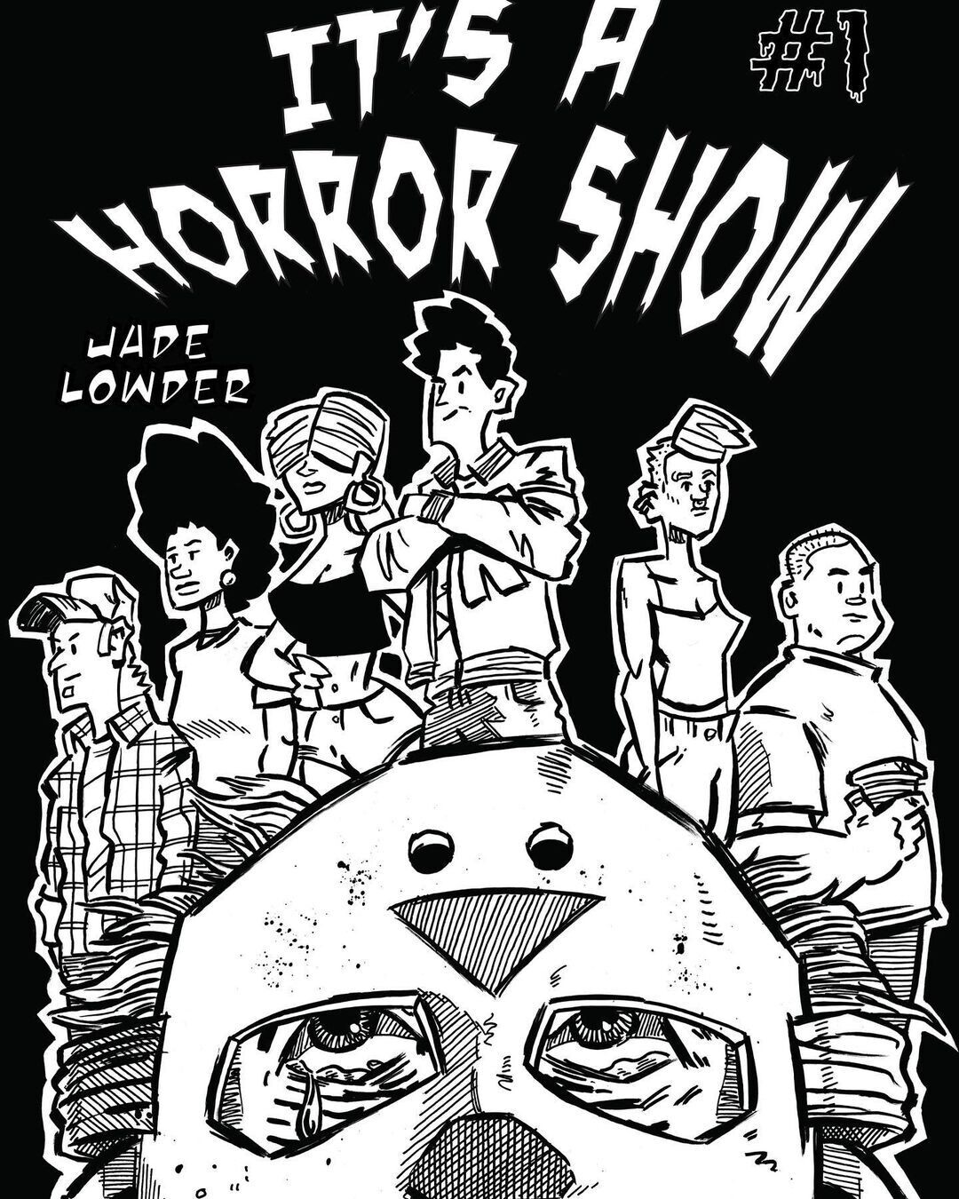 It’s A Horror Show #1 “The Critique” - Comic by Jade Lowder