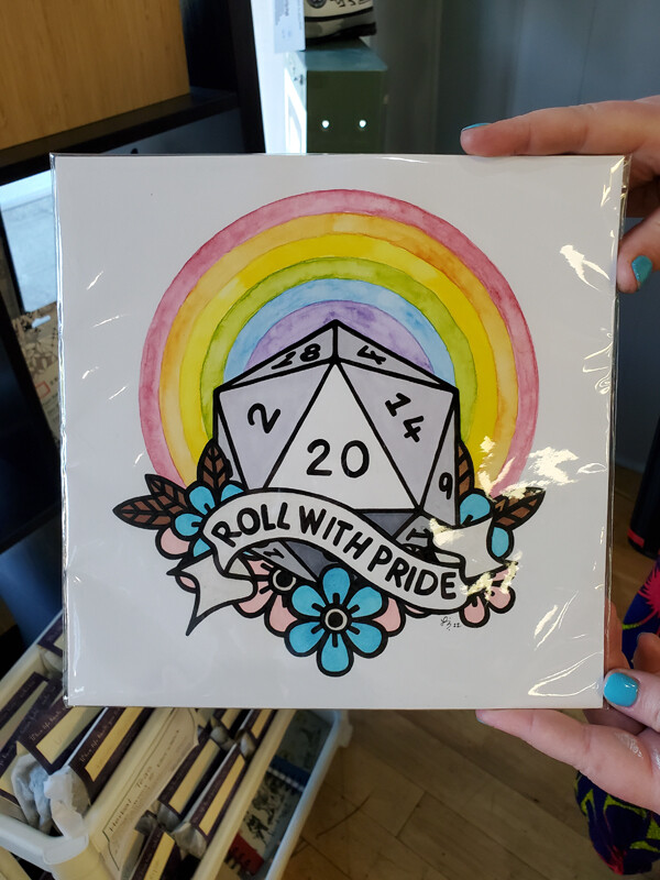 Roll With Pride - Original by Laura Emery