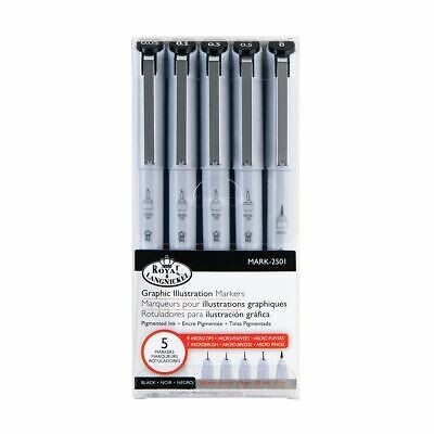 Royal & Langnickel Graphic Illustration Markers
