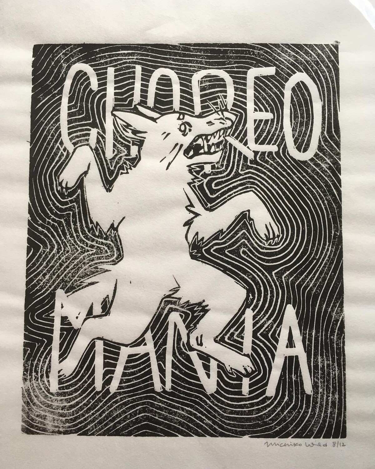 Choreomania - Print by Michiko Wild