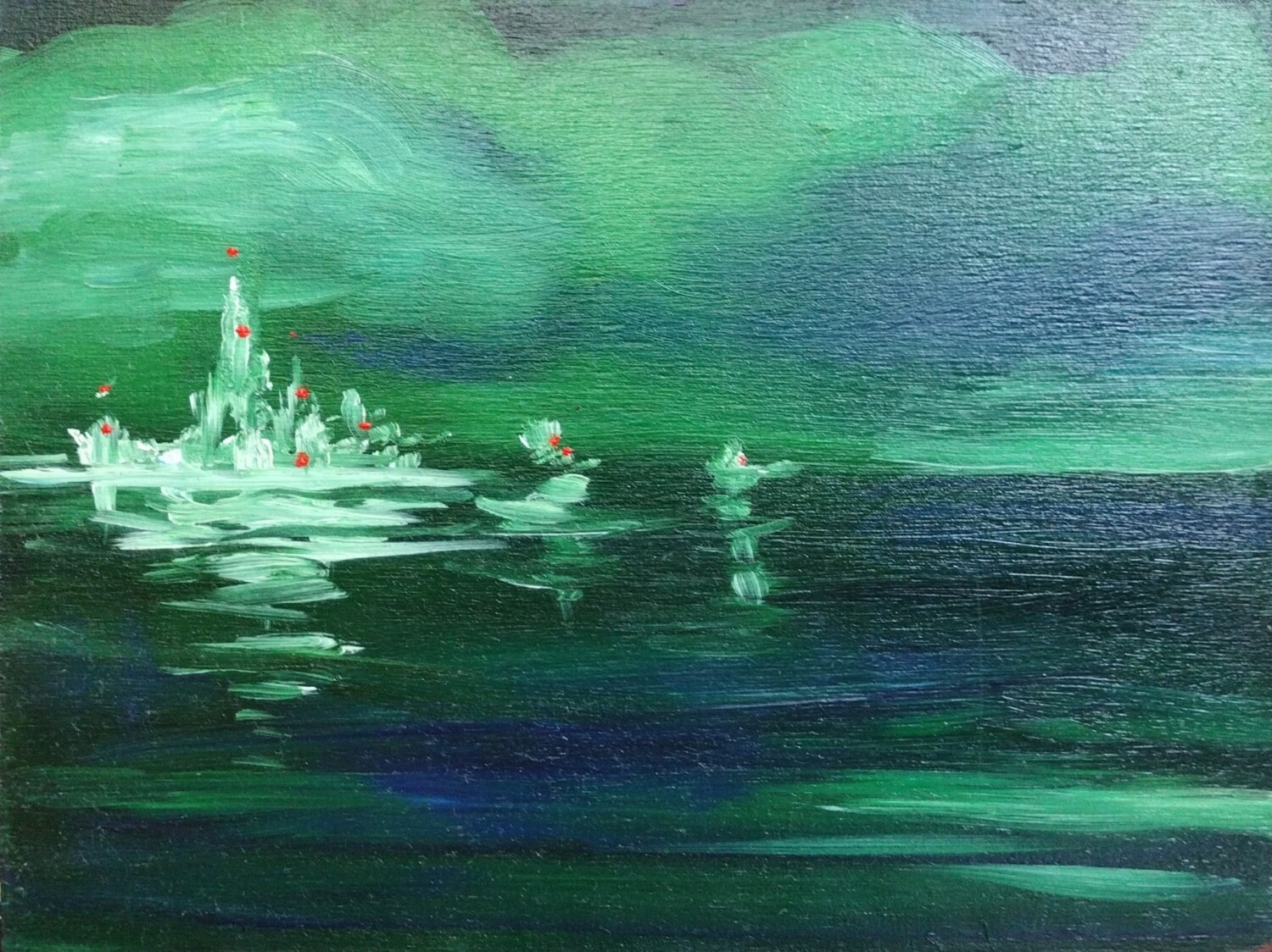 Across the Emerald Sea - Original by Danielle Mapes
