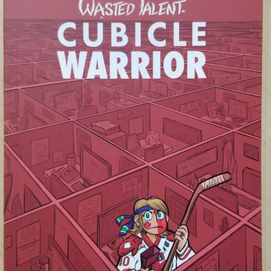 Wasted Talent #3: Cubicle Warrior - Comic by Angela Melick