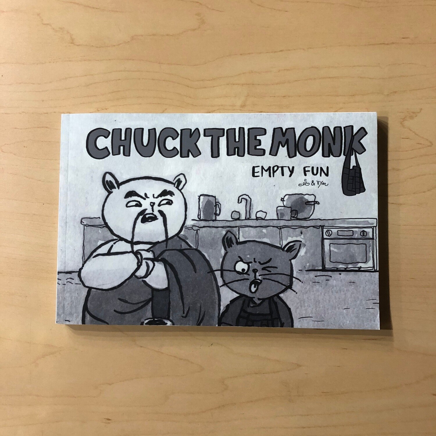 Chuck the Monk: Empty Fun - Comic by Carlos Valencia & Diego Otero