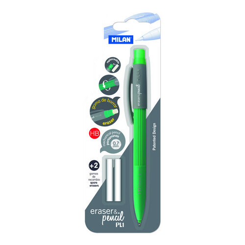 Milan PL1 Touch Mechanical Pencil With Eraser (.7mm)