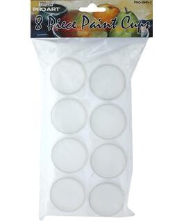 Pro Art Paint Cups - 8pc