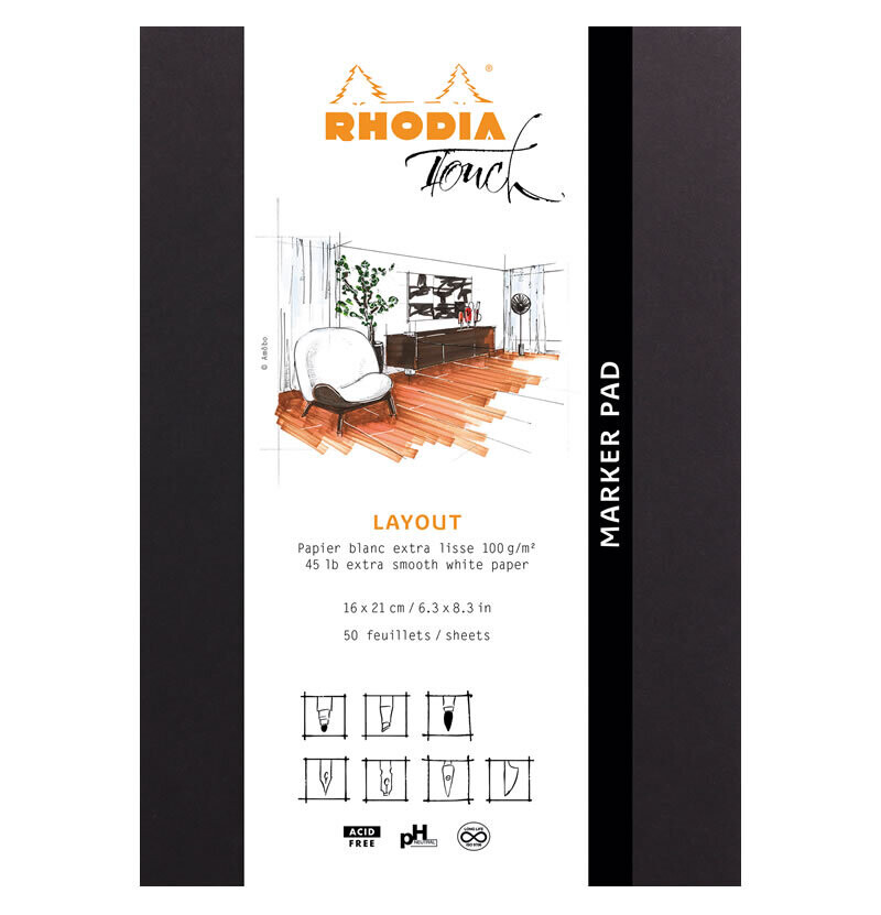 Rhodia Touch Layout Marker Pad