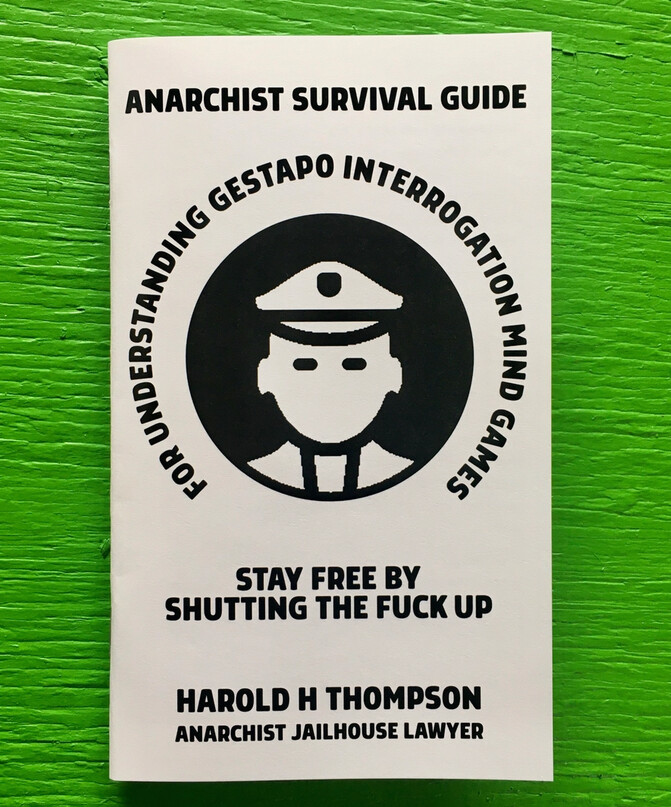Anarchist Survival Guide - Zine by Harold H Thompson