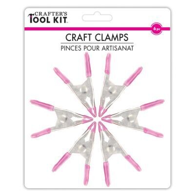 Crafter's Tool Kit Craft Clamps - 6pc
