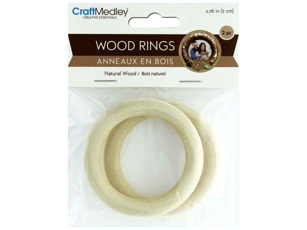 Craft Medley Wood Rings
