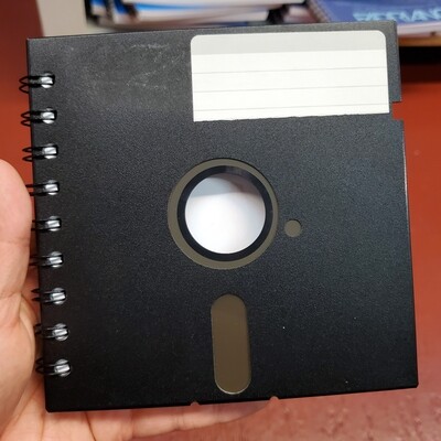 Pop's Basement Floppy Disk Sketchbook