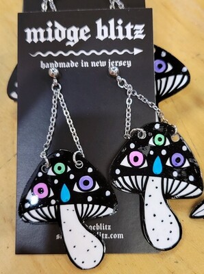 Handmade Earrings by Midge Blitz