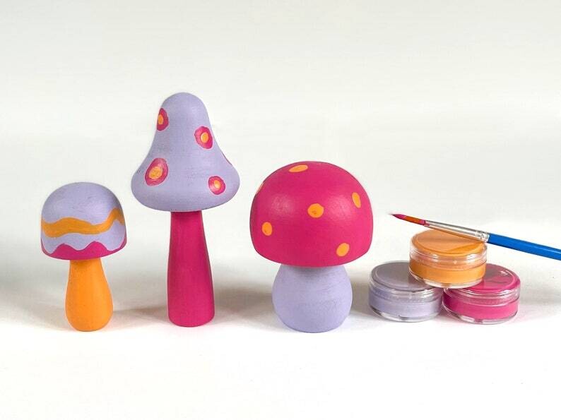 Bramble Workshop DIY Mushroom Painting Kit