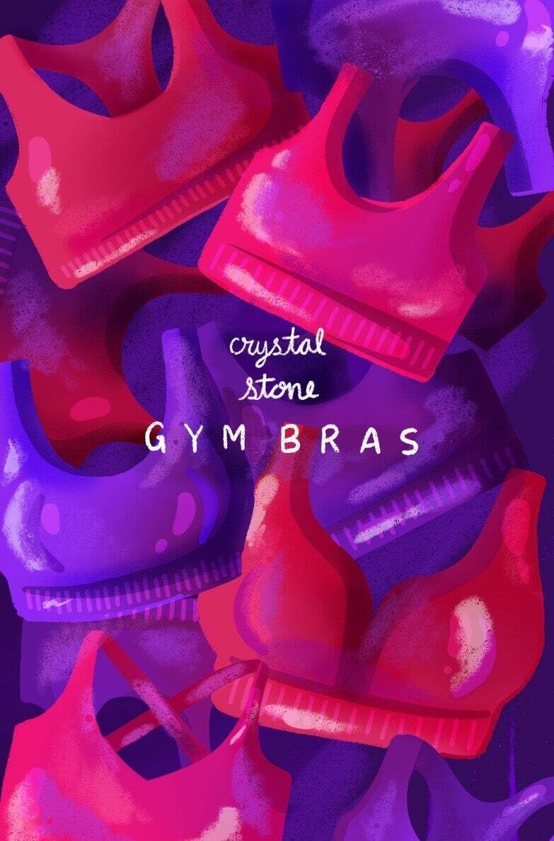 Gym Bras - Book by Crystal Stone