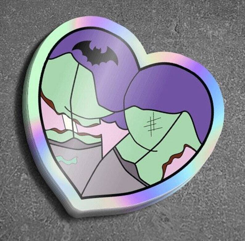 Booty Heart - Stickers by Kaiju Cabal