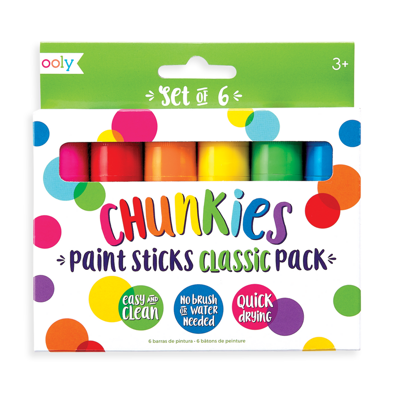 OOLY Chunkies Paint Sticks Classic Pack