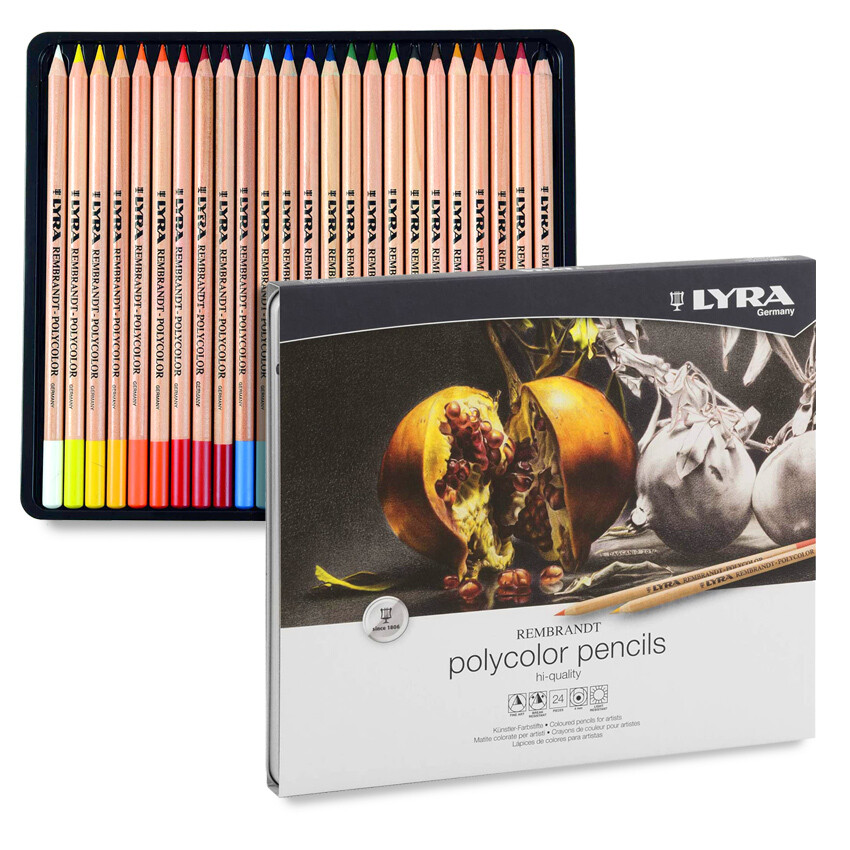Rembrandt Polycolor Pencils Set (24pc)