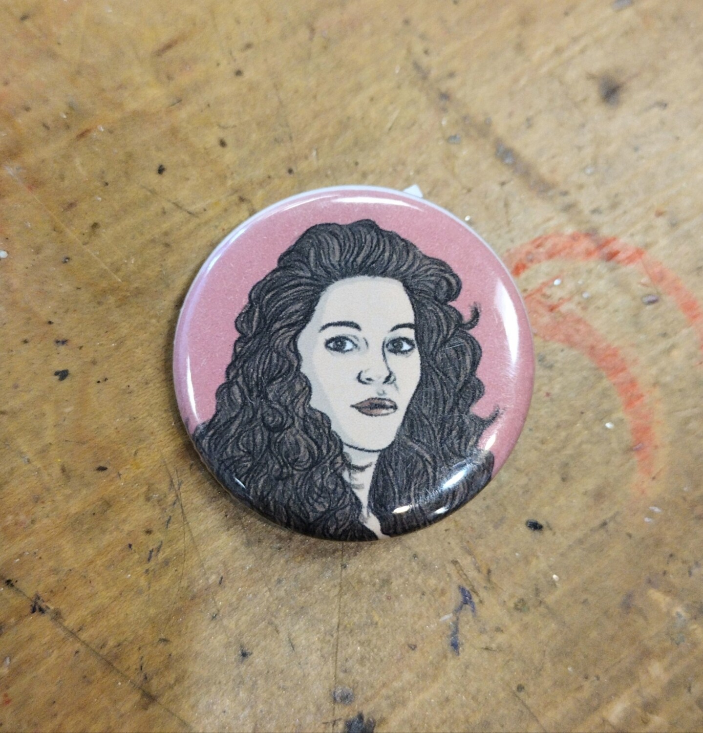 Portraits - Buttons by Lynn Rosskamp