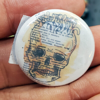 Skull with Text - Pin by Maxx Follis-Goodkind