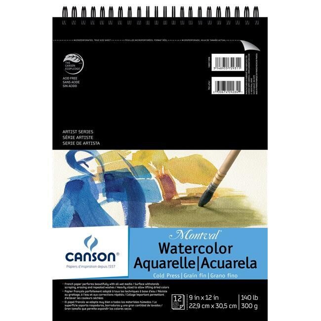 Canson Montval Watercolor Pad