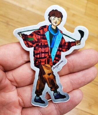 Life is Better in Baggy Pants - Sticker by Cheezymicron