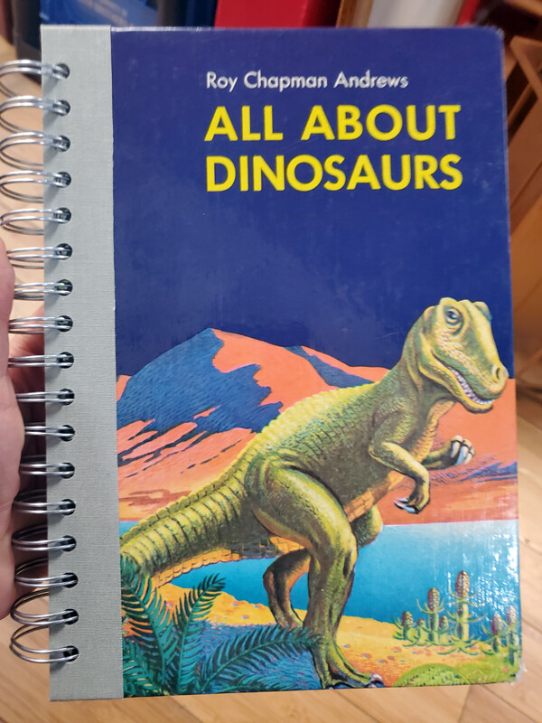 Pop's Basement All About Dinosaurs Sketchbook